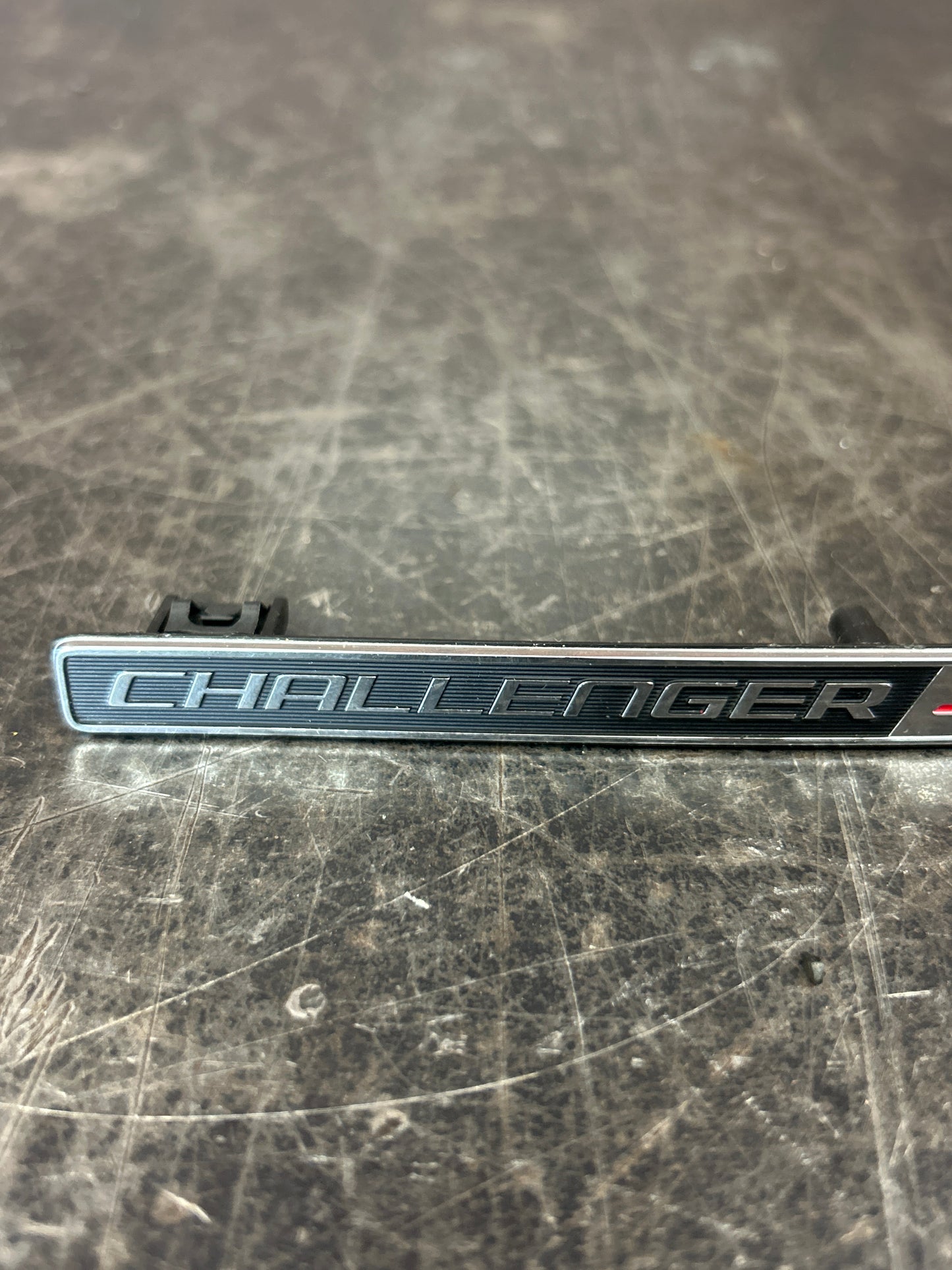 08-14 Dodge Challenger SRT Dash Instrument Panel Plaque Nameplate Emblem