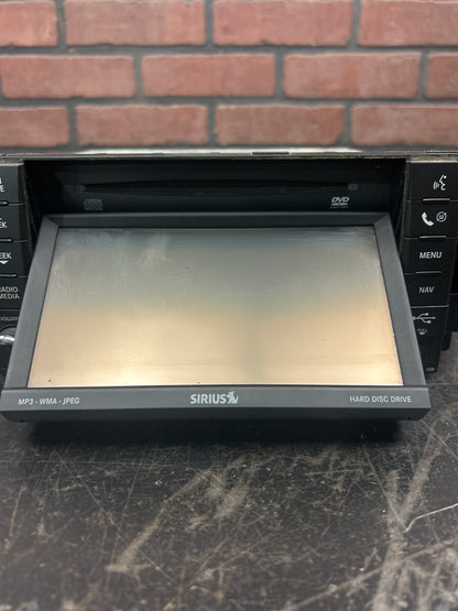 2008-2010 CHRYSLER JEEP DODGE AM-FM-DVD RADIO DISPLAY RECEIVER SATELLITE RER