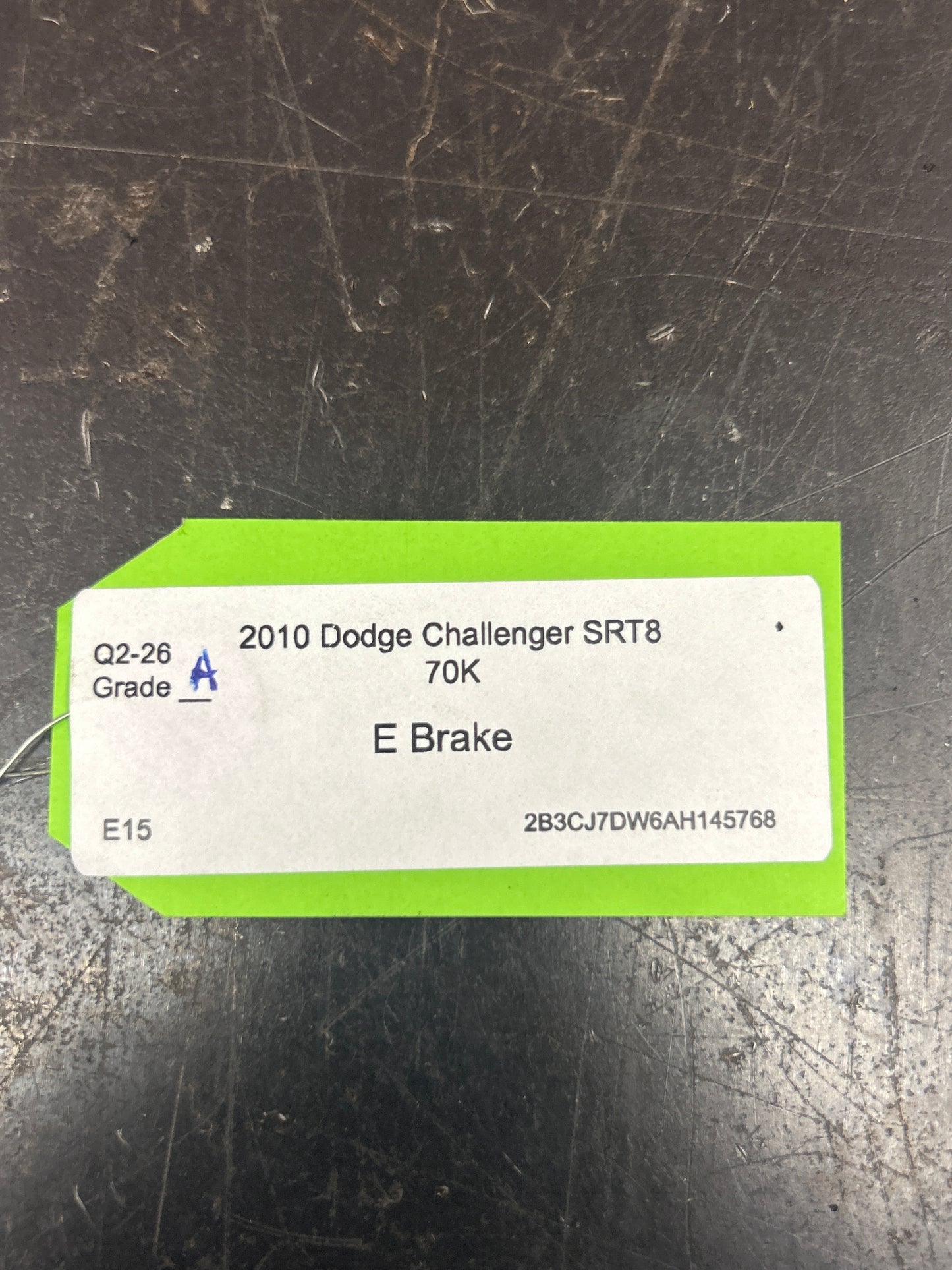 2007-2023 DODGE CHARGER CHALLENGER OEM EMERGENCY PARKING BRAKE STOP PEDAL LEVER