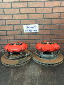 08-23 Dodge Challenger Charger 4 Piston Front Brembo Brakes W/ Rotors OEM