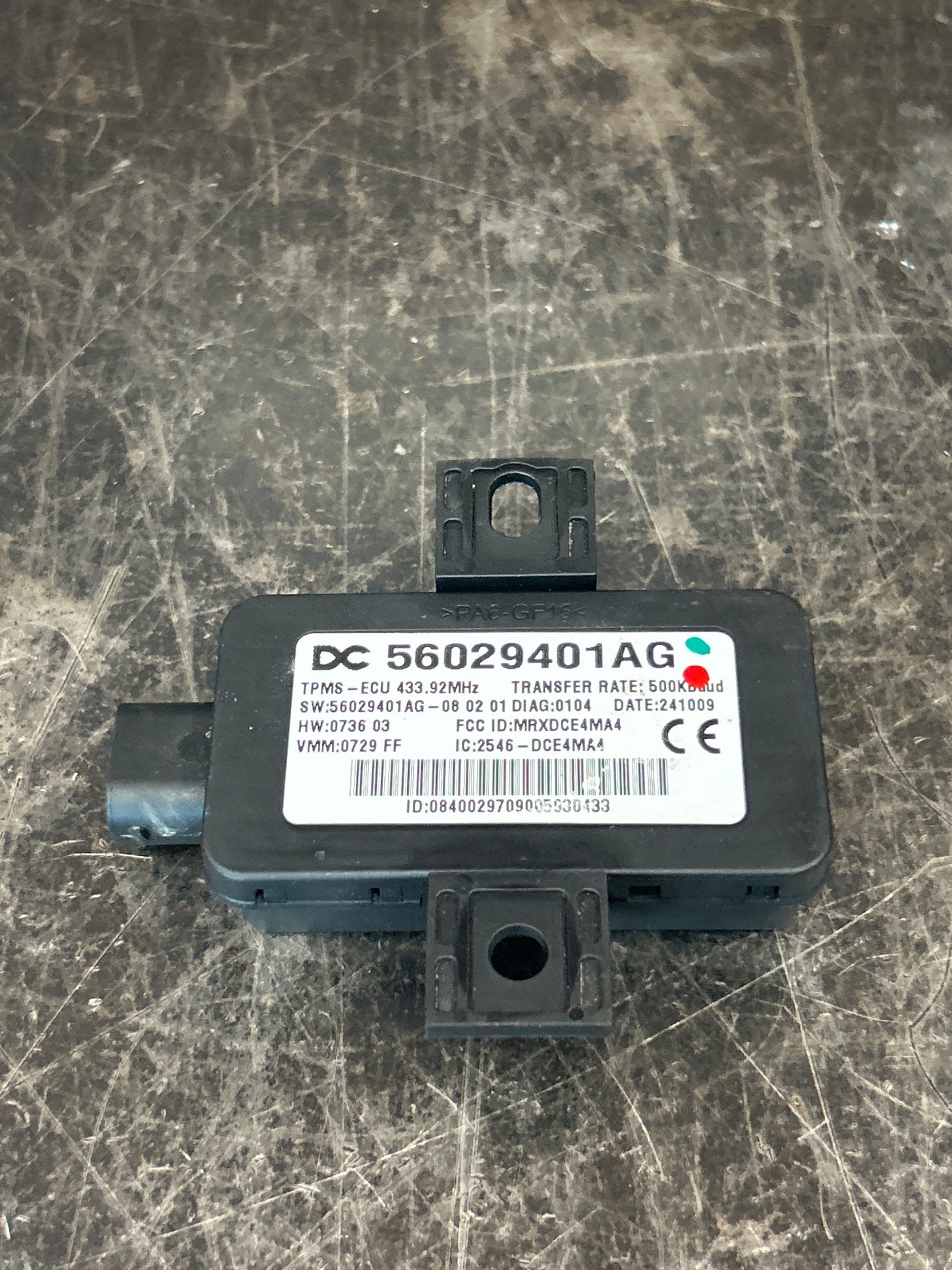 2008-2014 Dodge Challenger Durango Mopar Low Tire Pressure Module Monitoring OEM