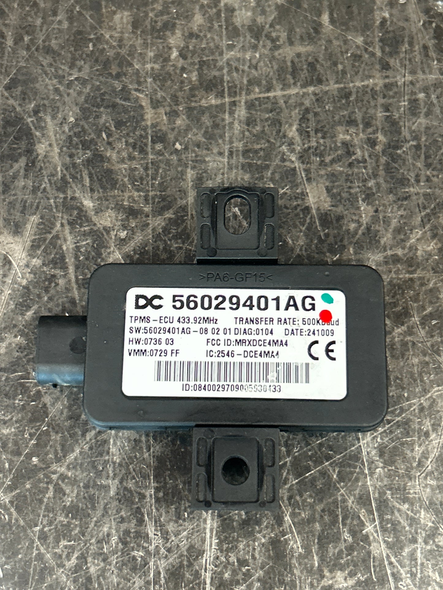 2008-2014 Dodge Challenger Durango Mopar Low Tire Pressure Module Monitoring OEM
