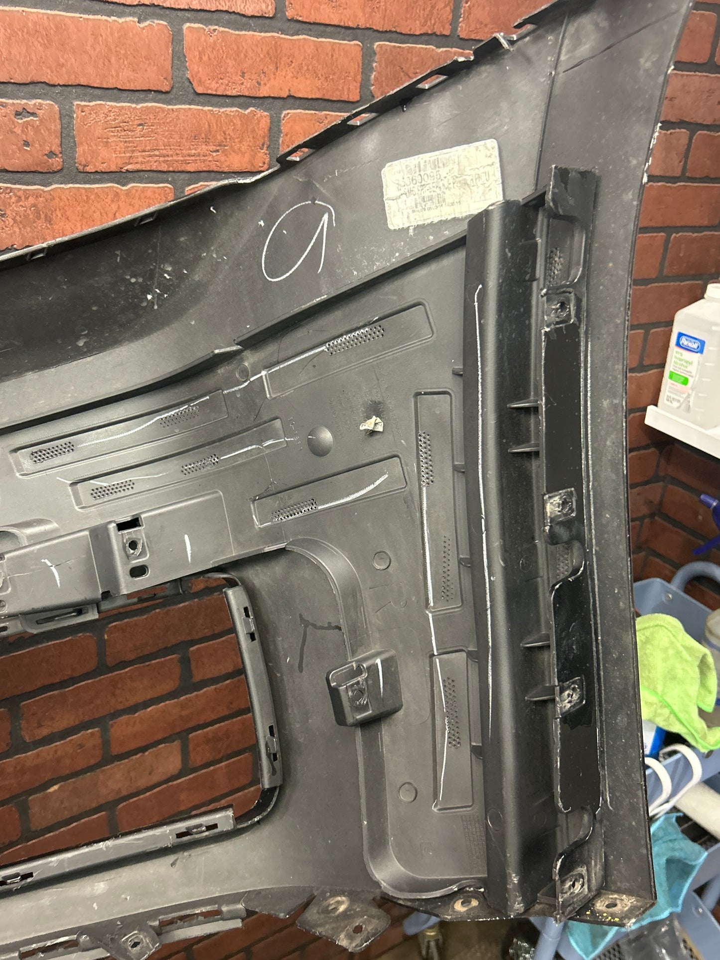 2015-2020 GMC YUKON FRONT BUMPER COVER ASSEMBLY OEM 22936422