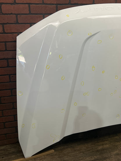 2017-2022 FORD F-250 F-350 F250 F350 SD FRONT HOOD BONNET ALUMINUM WHITE OEM