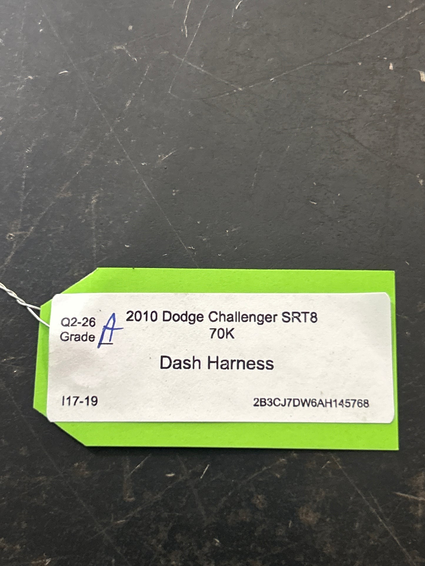 2010 Dodge Challenger Dash Instrument Panel Wiring Harness 5.7L 6.1L 68058467AA