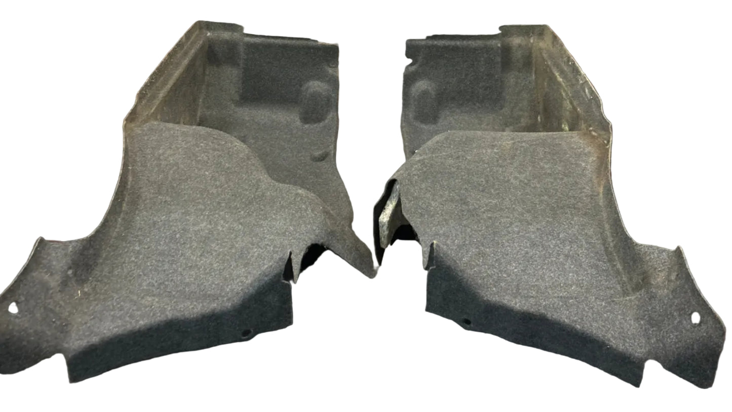 09-23 Dodge Challenger Rear Left Right Luggage Compartment Carpet Set OEM