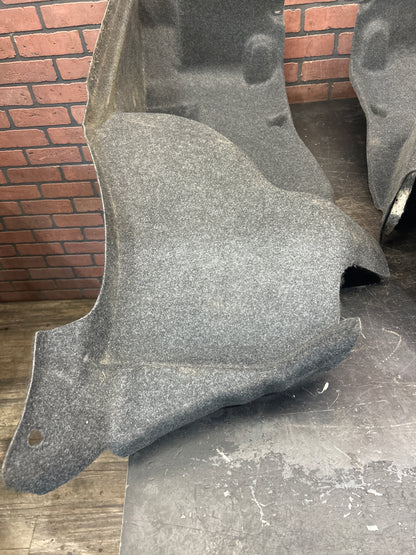 09-23 Dodge Challenger Rear Left Right Luggage Compartment Carpet Set OEM