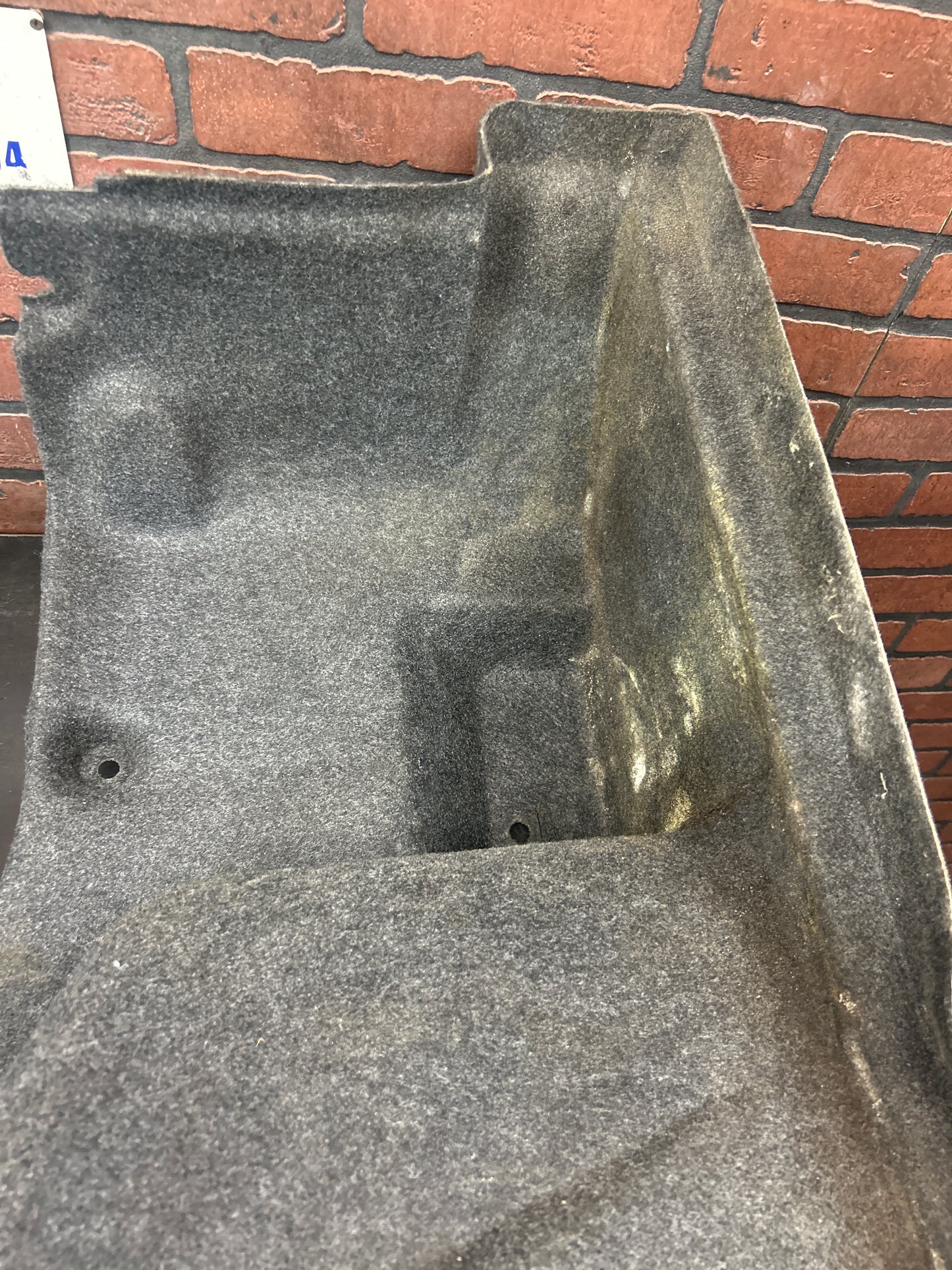 09-23 Dodge Challenger Rear Left Right Luggage Compartment Carpet Set OEM