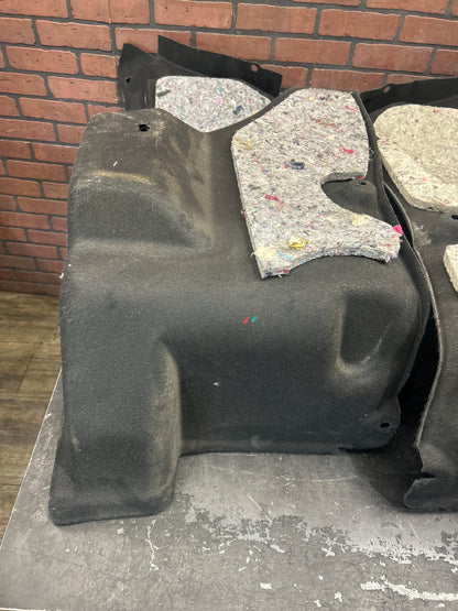 09-23 Dodge Challenger Rear Left Right Luggage Compartment Carpet Set OEM