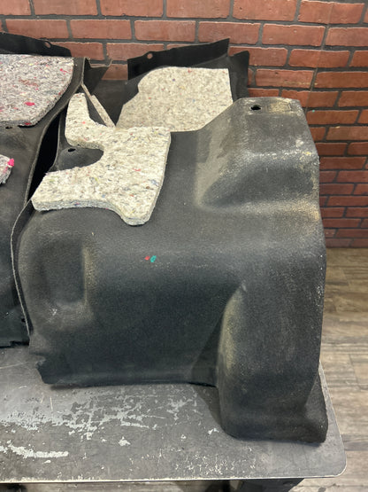 09-23 Dodge Challenger Rear Left Right Luggage Compartment Carpet Set OEM