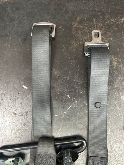 2005-2010 Challenger Charger 300 SRT8 Left Right Seat Belt Set OEM Black