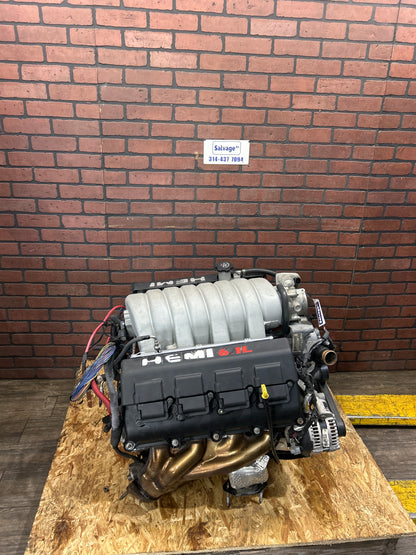 05-10 Chrysler 300C Dodge Charger Challenger SRT-8 6.1L Hemi Engine Assembly