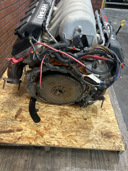 05-10 Chrysler 300C Dodge Charger Challenger SRT-8 6.1L Hemi Engine Assembly