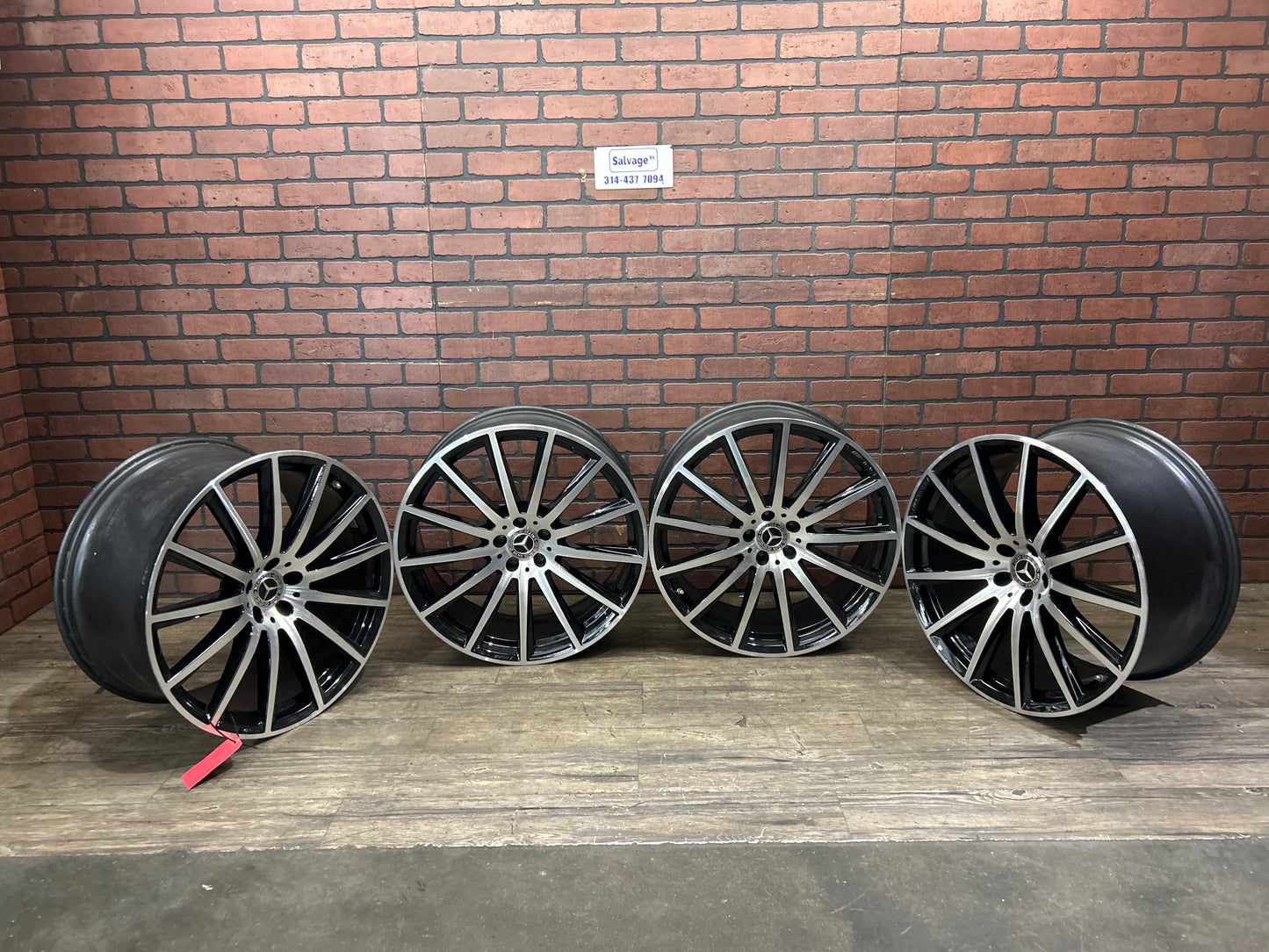 2020-2023 OEM Mercedes Benz AMG GLS580 GLS450 22" Wheel Rim Set 1674017500