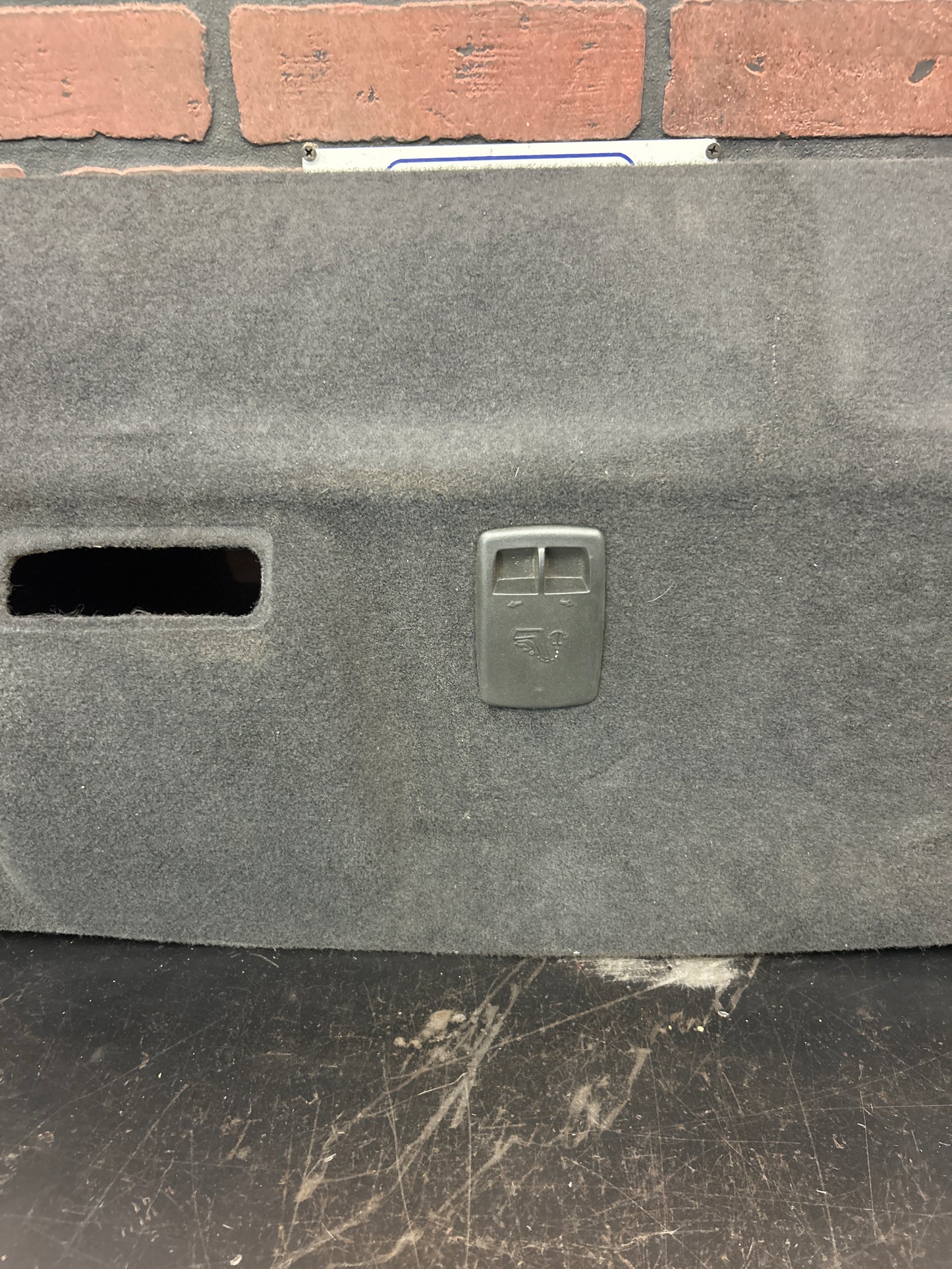 2008-2014 Dodge Challenger SRT8 OEM Rear Decklid Parcel Shelf Panel 1FQ55XDVAC