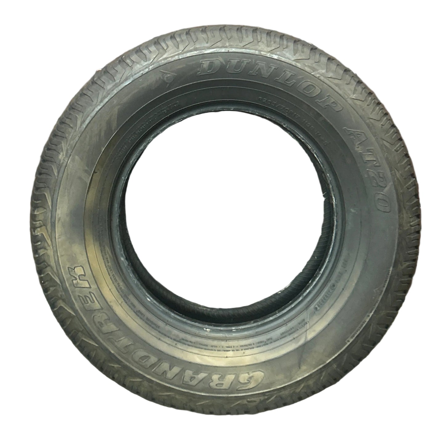 1x P265/70R17 Dunlop Grandtrek AT 20 7/32 113 S Used Tire 2657017