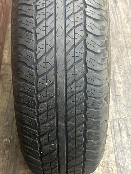 1x P265/70R17 Dunlop Grandtrek AT 20 7/32 113 S Used Tire 2657017