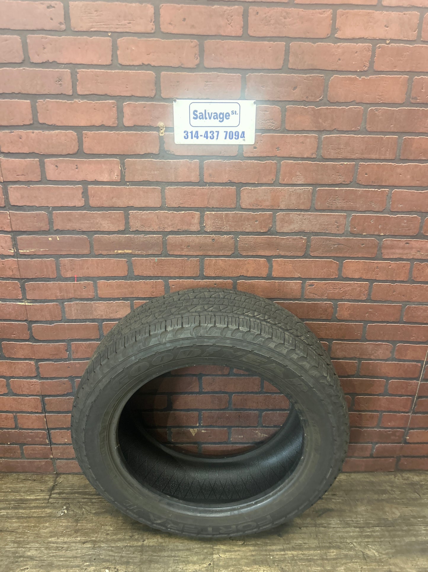 Used 265/50R20 Goodyear Fortera HL 107T Tire - 7/32