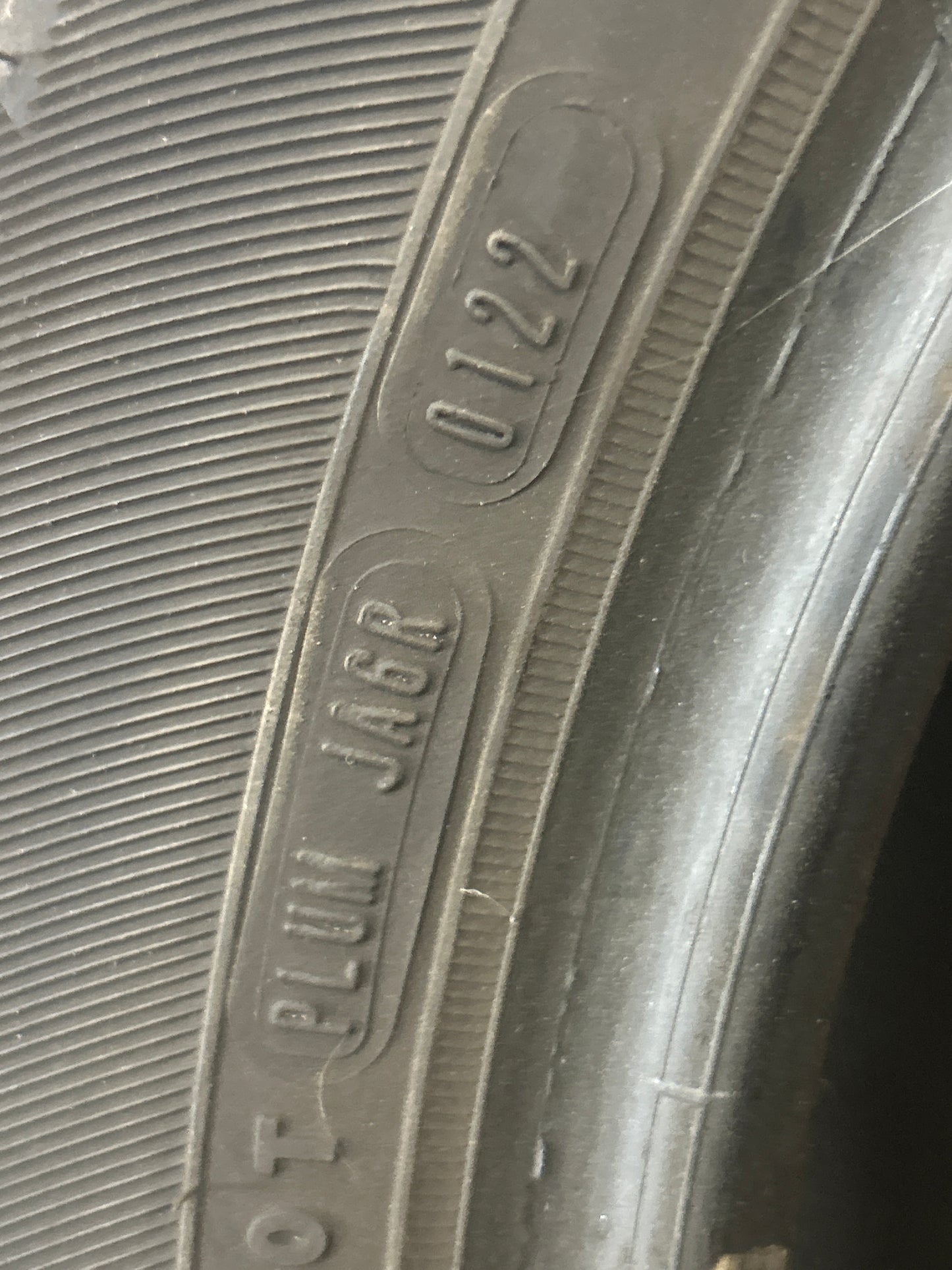 Used 265/50R20 Goodyear Fortera HL 107T Tire - 7/32