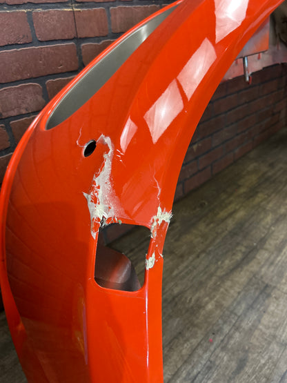 2005 2006 2007 2008 2009 FERRARI F430 COUPE FRONT BUMPER COVER DAMAGED