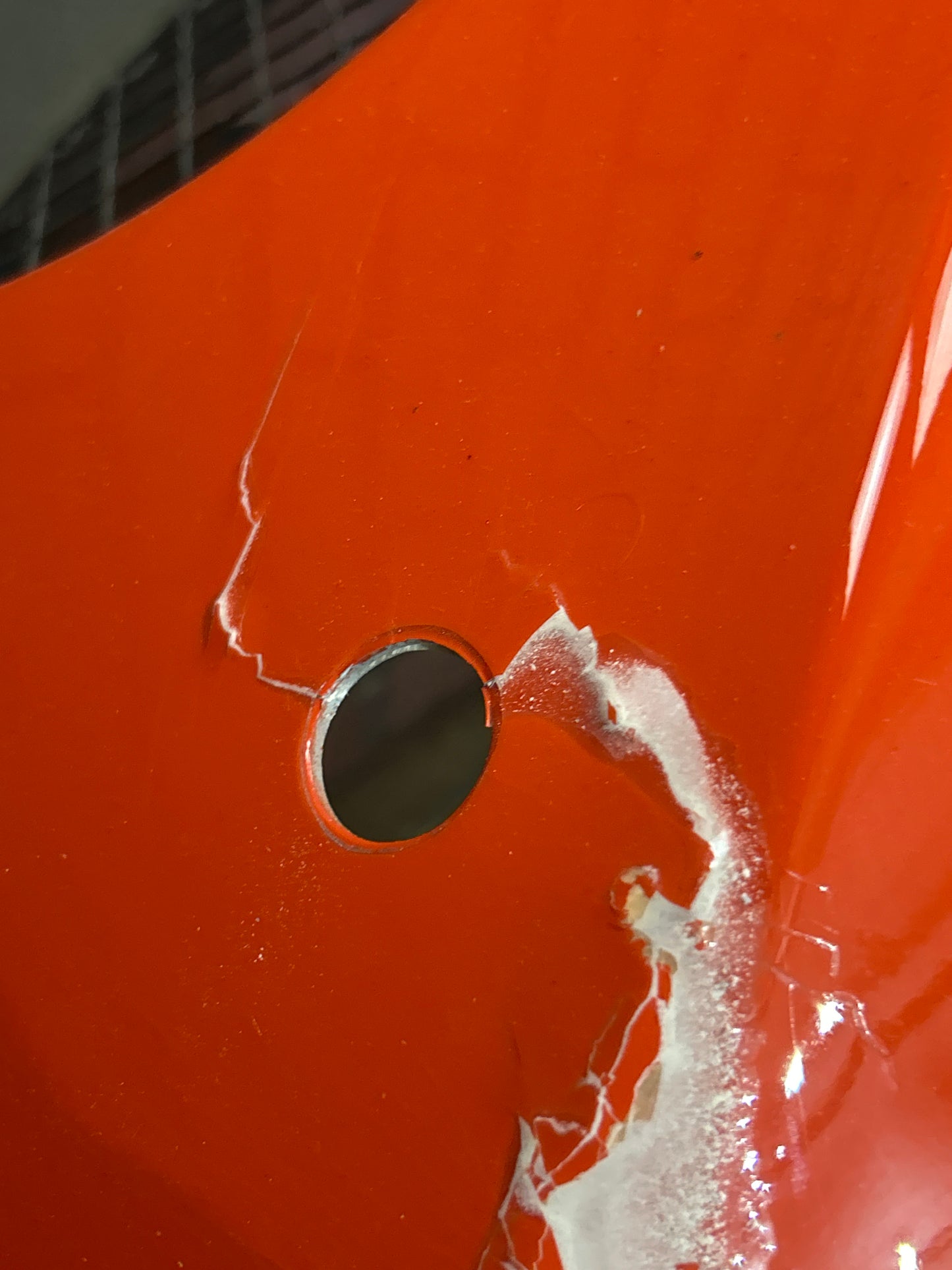 2005 2006 2007 2008 2009 FERRARI F430 COUPE FRONT BUMPER COVER DAMAGED