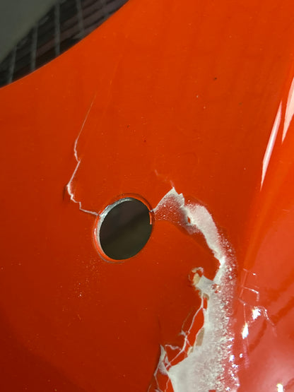 2005 2006 2007 2008 2009 FERRARI F430 COUPE FRONT BUMPER COVER DAMAGED