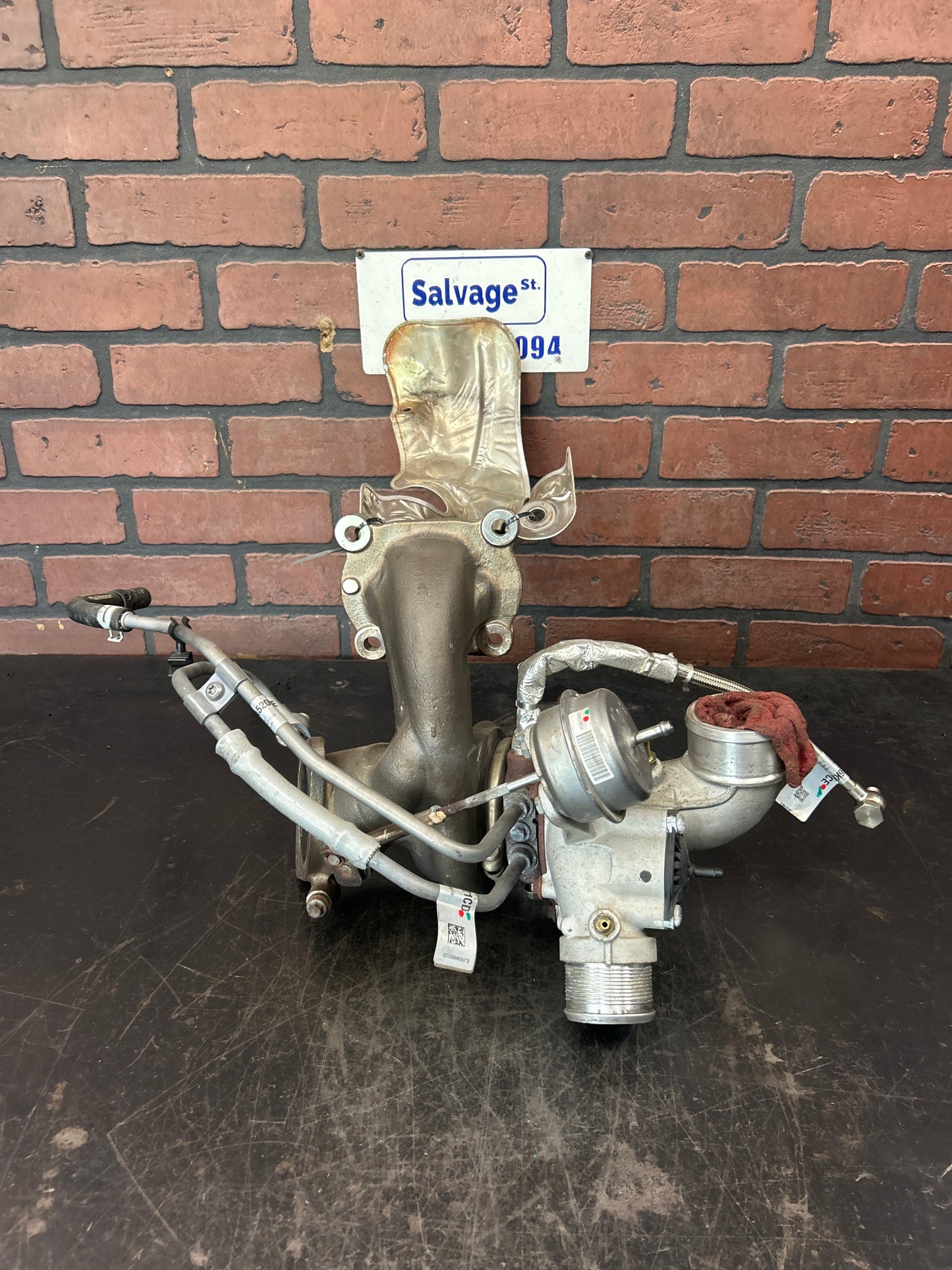 2017-2019 LINCOLN MKC 2.0L TURBO TURBOCHARGER W/ WATERGATE & LINES 105K MILES