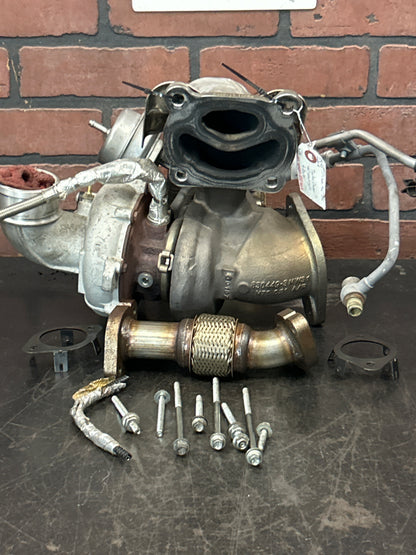 2017-2019 LINCOLN MKC 2.0L TURBO TURBOCHARGER W/ WATERGATE & LINES 105K MILES