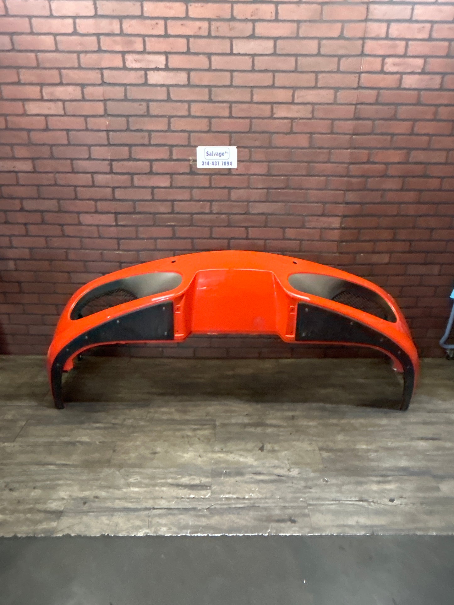 2005 2006 2007 2008 2009 FERRARI F430 COUPE FRONT BUMPER COVER DAMAGED