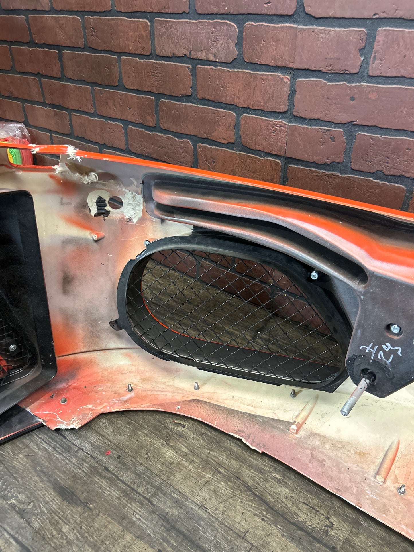 2005 2006 2007 2008 2009 FERRARI F430 COUPE FRONT BUMPER COVER DAMAGED