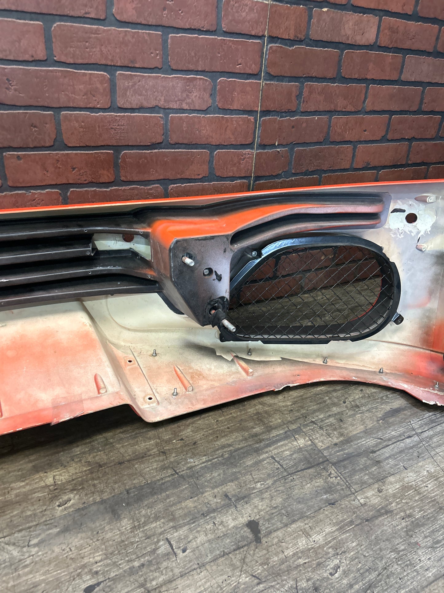2005 2006 2007 2008 2009 FERRARI F430 COUPE FRONT BUMPER COVER DAMAGED