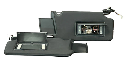 2011-2014 Charger 300 Front Left Right Sun Visor Set w/ Mirror & Light OEM