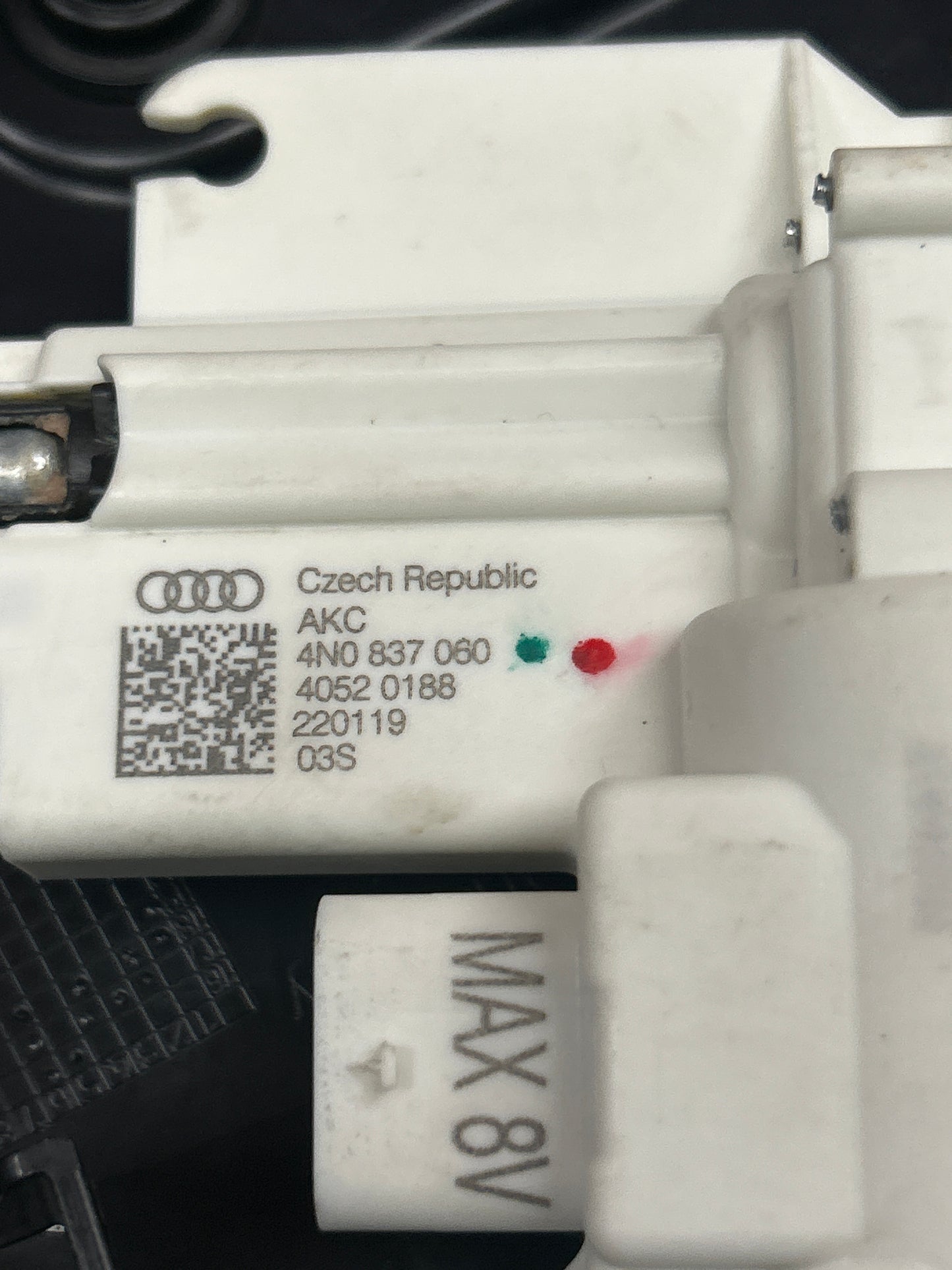 2017 - 2025 AUDI A8 REAR PASSENGER RIGHT SIDE DOOR LATCH LOCK ACTUATOR OEM