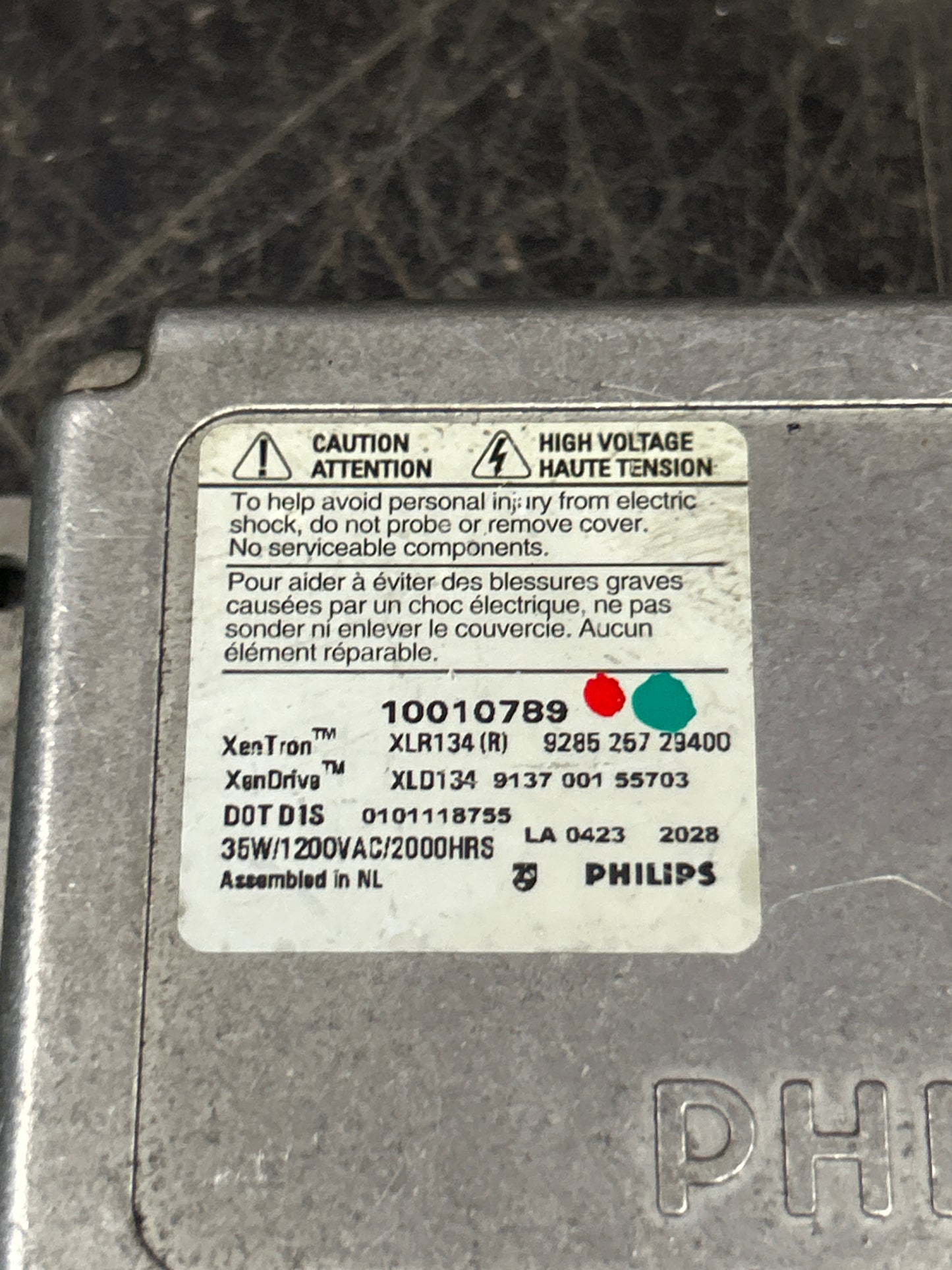 2003 - 2006 Cadillac Escalade Philips Headlight Ballast Xenon Module OEM