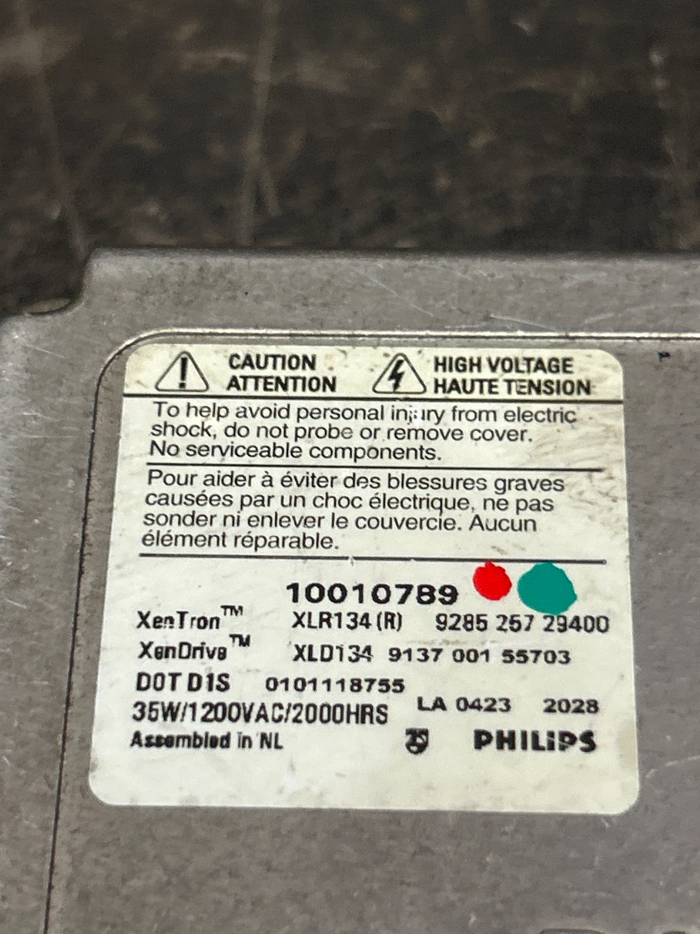 2003 - 2006 Cadillac Escalade Philips Headlight Ballast Xenon Module OEM