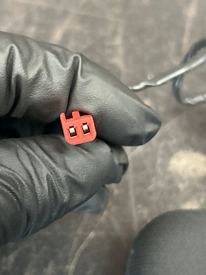 2011-2014 Dodge Charger SRT8 Sun Visor Right Left Set Pair OEM Black