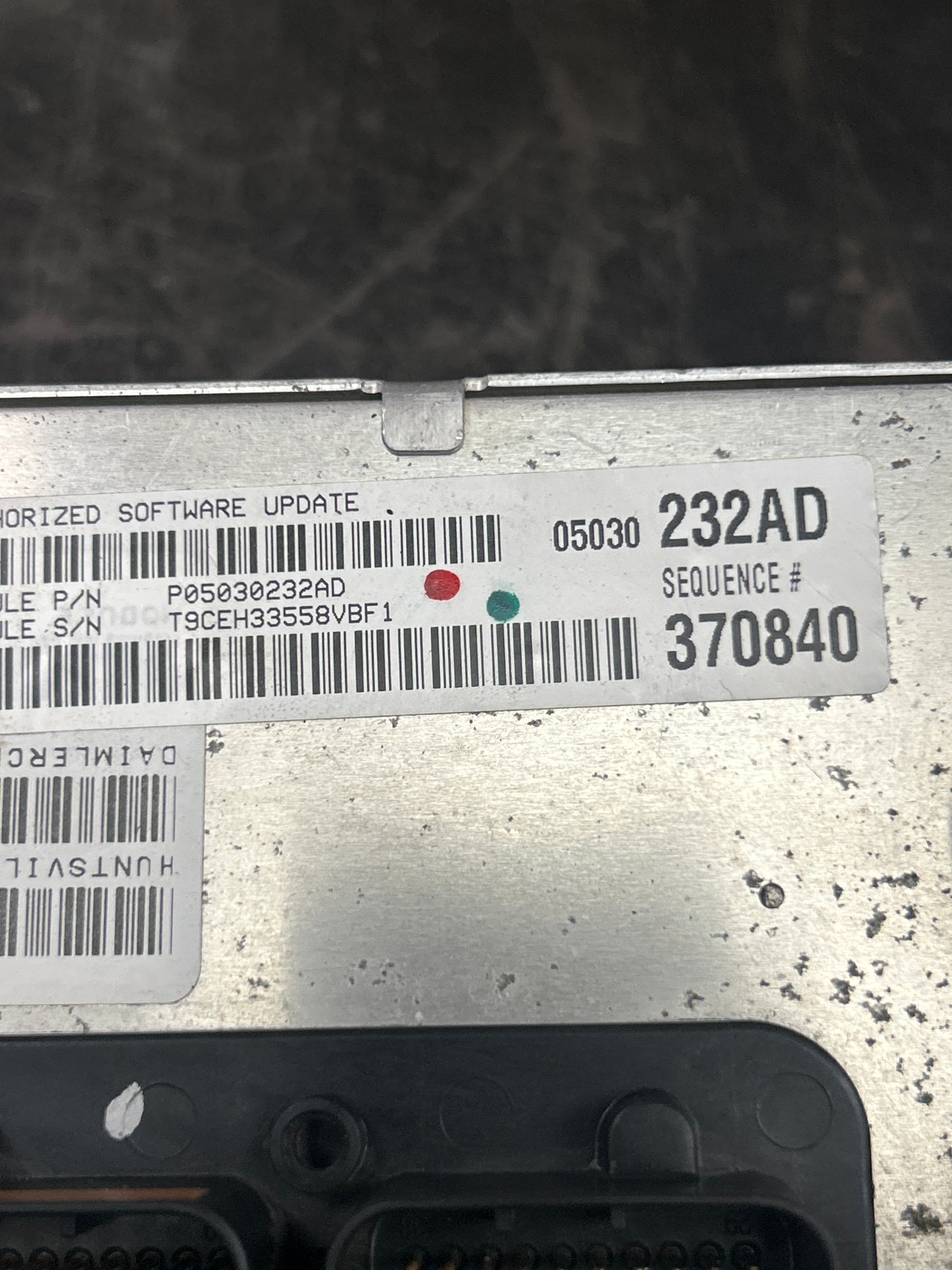 2006 Chrysler 300C SRT8 6.1L Hemi Engine Computer ECM PCM ECU 05030232AD