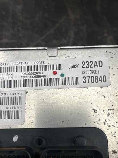 2006 Chrysler 300C SRT8 6.1L Hemi Engine Computer ECM PCM ECU 05030232AD
