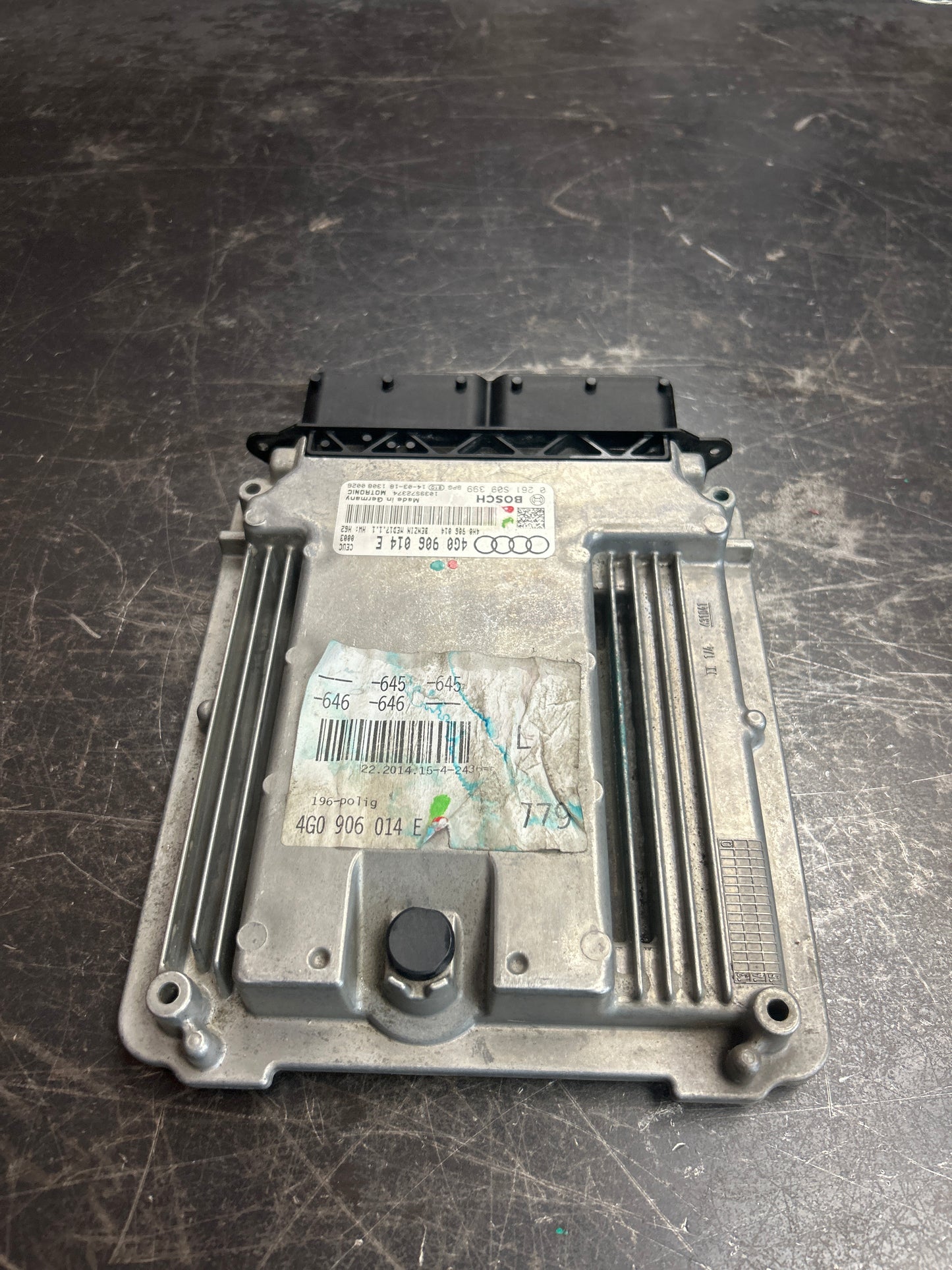 13-18 Audi S6 С7 2014 4.0L AWD ECU Engine Motor Computer Control Module Unit
