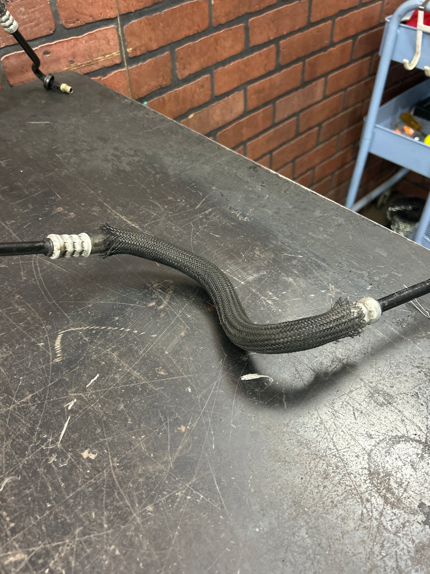 2012-2023 DODGE CHARGER AWD TRANSMISSION OIL COOLER BYPASS VALVE & LINE PIPE OEM
