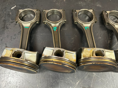 2011 - 2023 DODGE CHALLENGER SRT8 6.4L OEM ENGINE PISTONS & PIN CONNECTING RODS