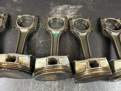2011 - 2023 DODGE CHALLENGER SRT8 6.4L OEM ENGINE PISTONS & PIN CONNECTING RODS