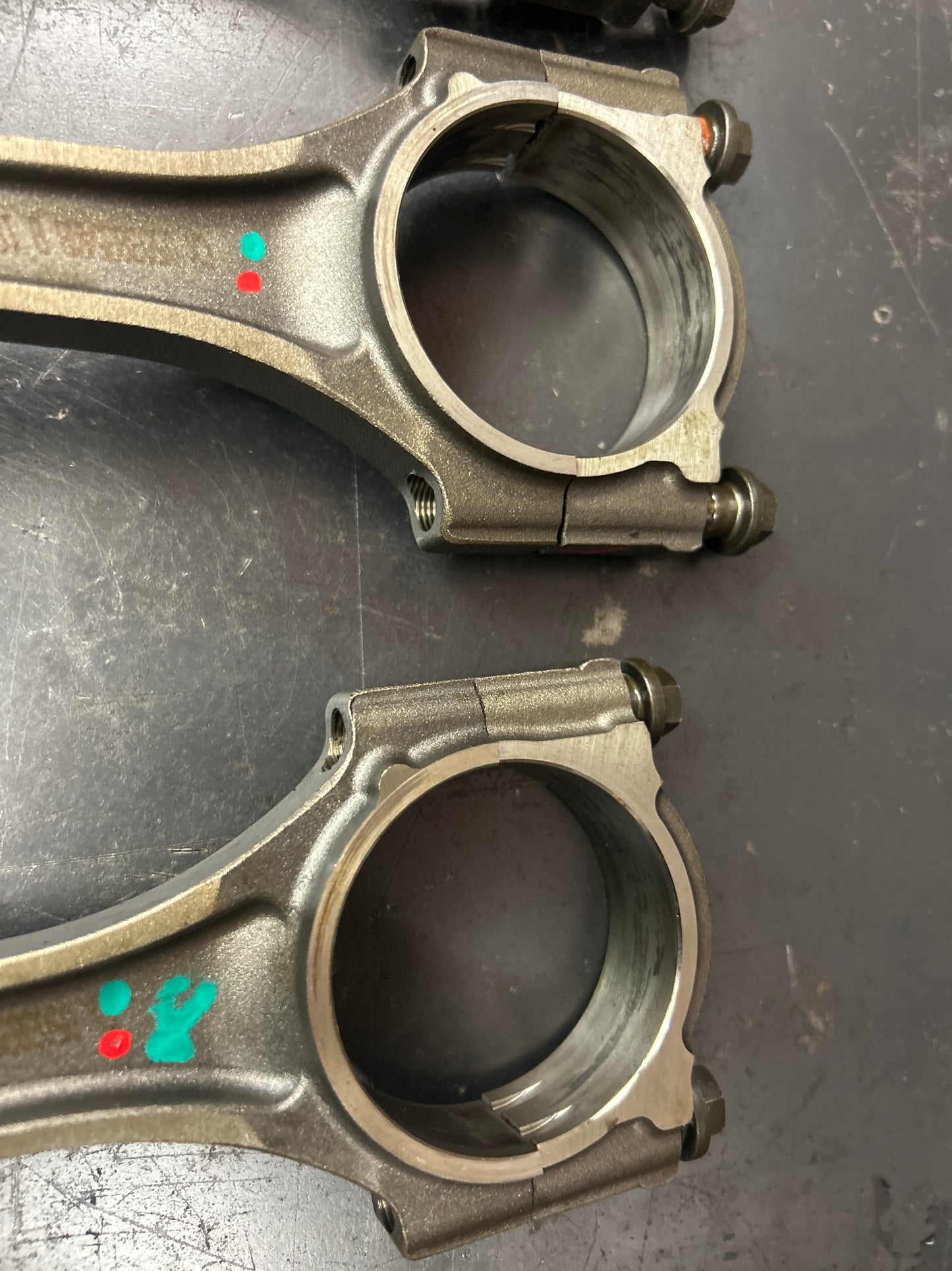 2011 - 2023 DODGE CHALLENGER SRT8 6.4L OEM ENGINE PISTONS & PIN CONNECTING RODS