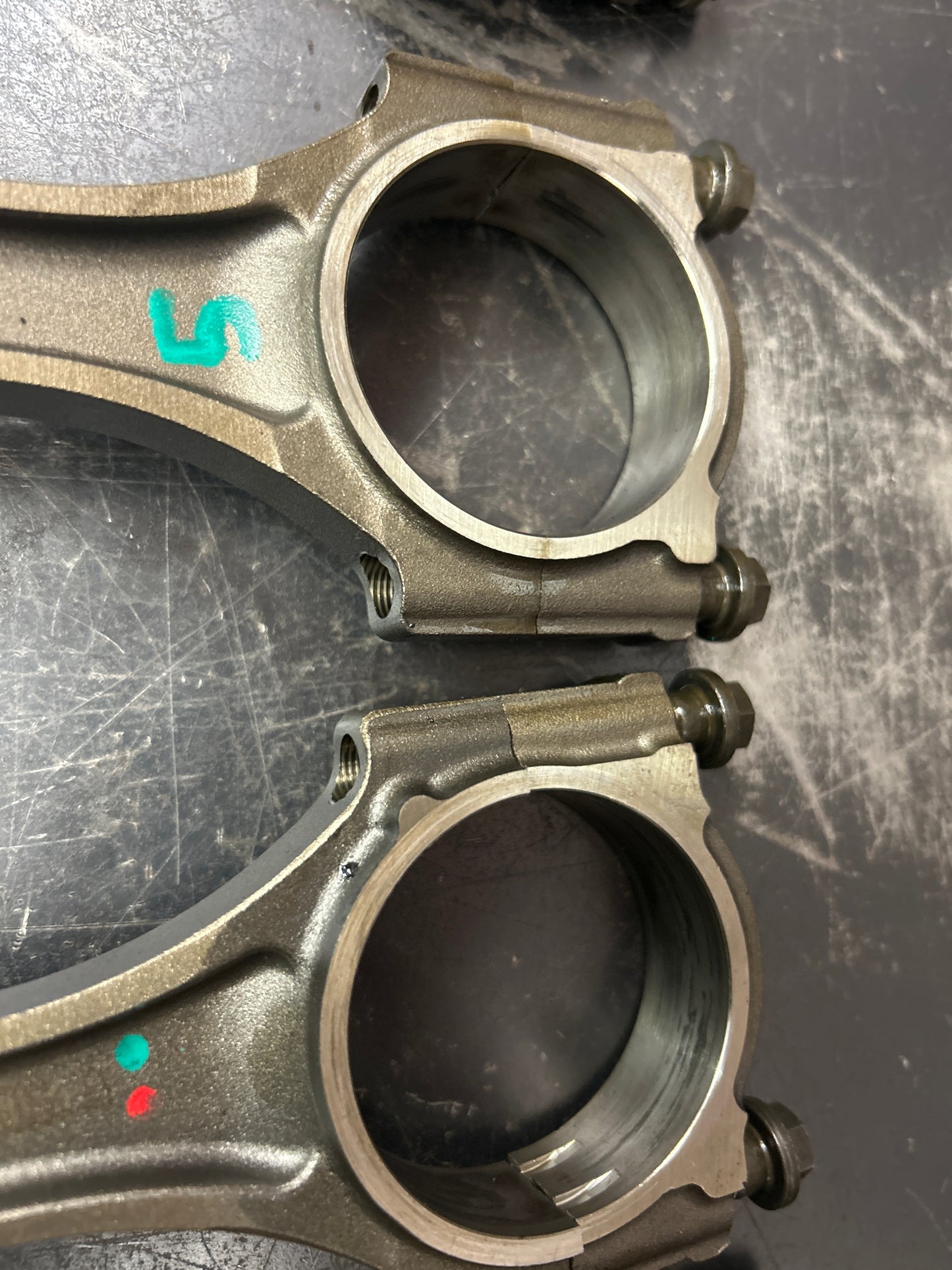 2011 - 2023 DODGE CHALLENGER SRT8 6.4L OEM ENGINE PISTONS & PIN CONNECTING RODS