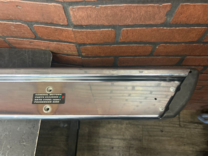 2013-2017 CHEVY TRAVERSE RIGHT PASSENGER SIDE LOWER RUNNING BOARD