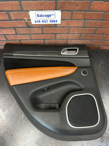 2014-2017 Grand Cherokee SRT Black Rear Driver Left Side Door Trim Panel