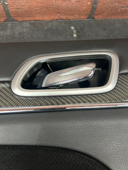 2014-2017 Grand Cherokee SRT Black Rear Driver Left Side Door Trim Panel