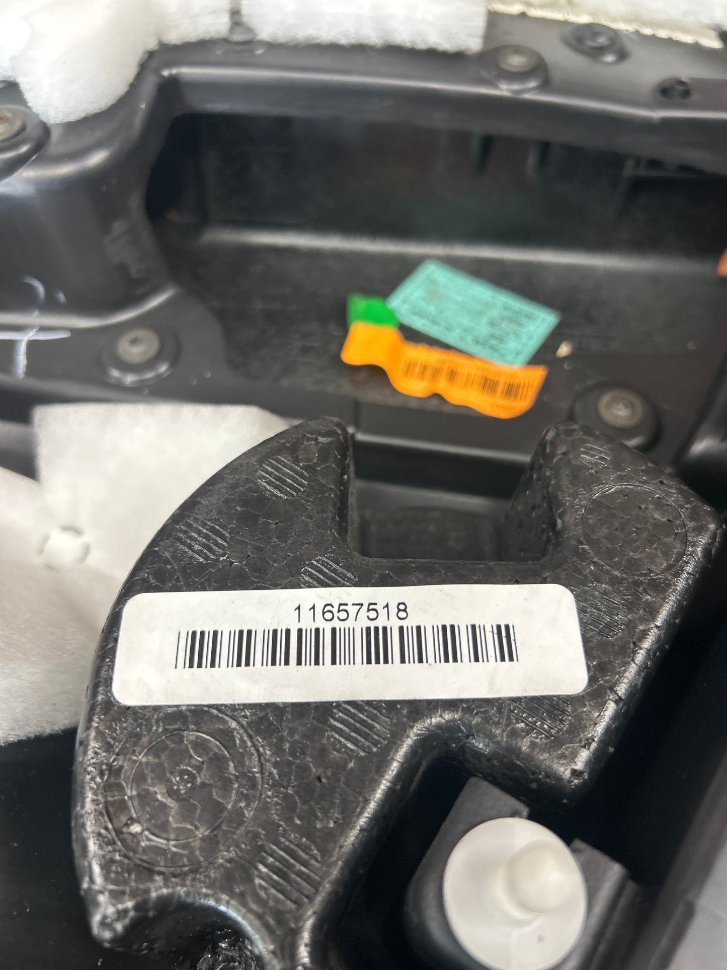 2014-2017 Grand Cherokee SRT Black Rear Driver Left Side Door Trim Panel