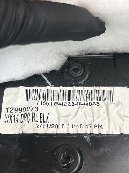 2014-2017 Grand Cherokee SRT Black Rear Driver Left Side Door Trim Panel