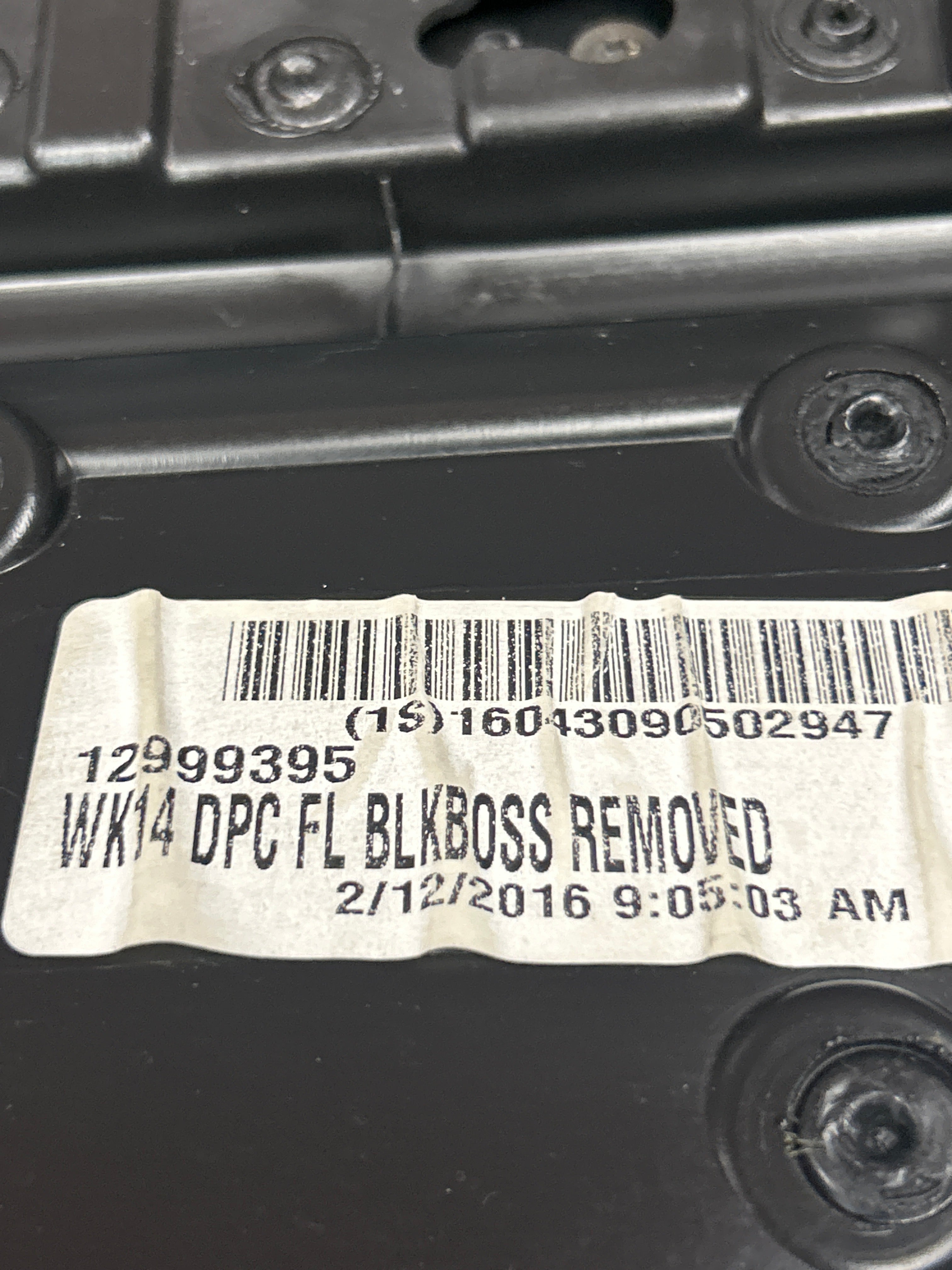 5/07×18 6/07×6 2014 - 2017 Jeep Grand Cherokee SRT Front Driver Left Side Panel